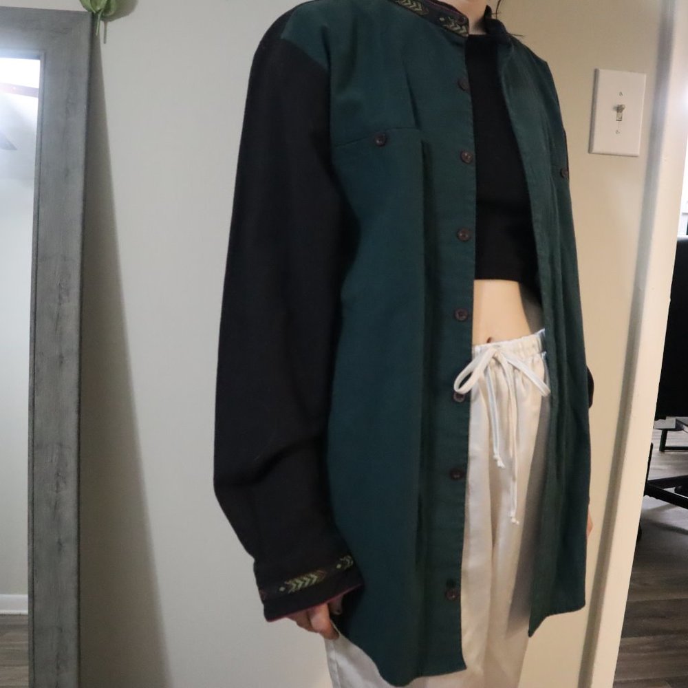 long sleeve button down - Picture 3 of 7